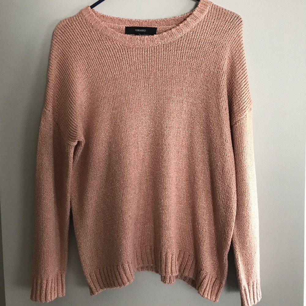 Pink Pullover Sweater